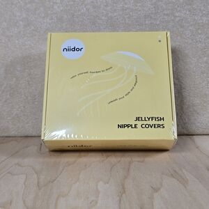 Niidor Jellyfish Nipple Covers Caramel Large Reusable Silicone